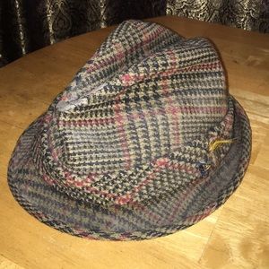 Vintage Shelby mustang houndstooth trilby hat